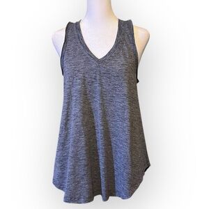 Alter’d State New! Relaxed Tank Top with Flowy Silhouette Heather Navy Small